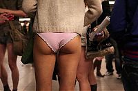 People & Humanity: Girls of No Pants Subway Ride 2014