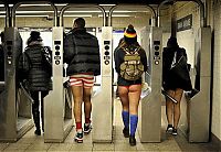 People & Humanity: Girls of No Pants Subway Ride 2014