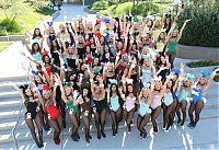 People & Humanity: Playboy bunnies parade, 60th Anniversary, Los Angeles, California, United States