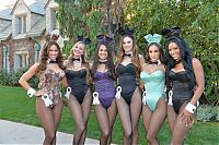 People & Humanity: Playboy bunnies parade, 60th Anniversary, Los Angeles, California, United States