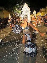 People & Humanity: Girls from Uruguayan Carnival 2014, Montevideo, Uruguay