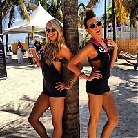 People & Humanity: Ultra Music Festival 2014 girls, Miami, Florida, United States