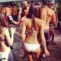 People & Humanity: Ultra Music Festival 2014 girls, Miami, Florida, United States