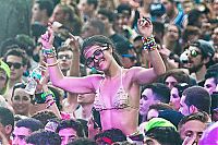 People & Humanity: Ultra Music Festival 2014 girls, Miami, Florida, United States