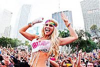 People & Humanity: Ultra Music Festival 2014 girls, Miami, Florida, United States