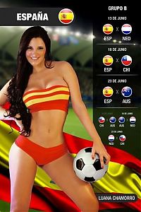 People & Humanity: 2014 FIFA World Cup Calendar girls