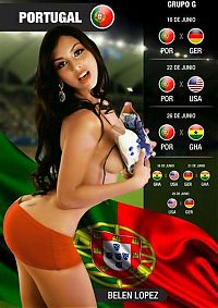 People & Humanity: 2014 FIFA World Cup Calendar girls