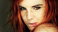 People & Humanity: young red haired girl portrait