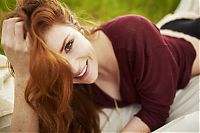 People & Humanity: young red haired girl portrait