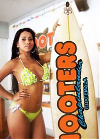 People & Humanity: 2014 Hooters International Swimsuit Pageant girl, Hard Rock Casino & Hotel, Las Vegas, Nevada, United States