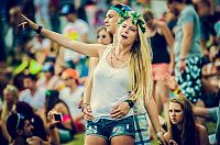 People & Humanity: Tomorrowland 2014 girls, Boom, Flanders, Belgium