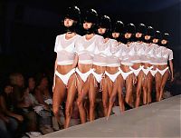 People & Humanity: Miami Fashion Week for Swimwear 2014 show girl, Miami, Florida, United States