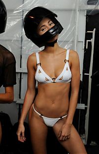 People & Humanity: Miami Fashion Week for Swimwear 2014 show girl, Miami, Florida, United States