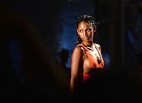 People & Humanity: Miami Fashion Week for Swimwear 2014 show girl, Miami, Florida, United States