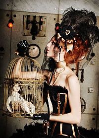 People & Humanity: steampunk girl