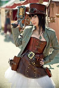 People & Humanity: steampunk girl