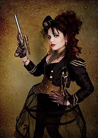 People & Humanity: steampunk girl