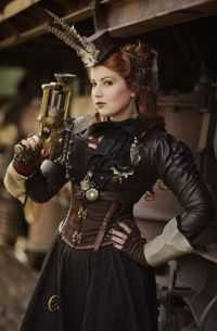 People & Humanity: steampunk girl