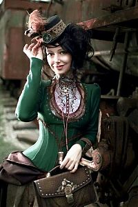 People & Humanity: steampunk girl