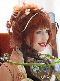 People & Humanity: steampunk girl