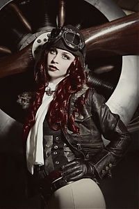 People & Humanity: steampunk girl