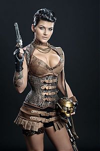 People & Humanity: steampunk girl