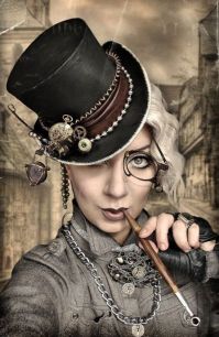 People & Humanity: steampunk girl