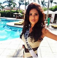 People & Humanity: Contestants of beauty pageant, Miss Universe 2014, Miami, Florida, United States