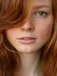 People & Humanity: young red haired girl portrait