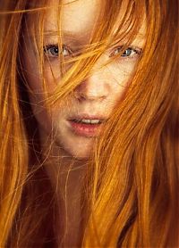 People & Humanity: young red haired girl portrait