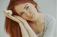 People & Humanity: young red haired girl portrait