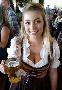 People & Humanity: Oktoberfest 2015 girls, Munich, Germany