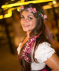 Oktoberfest 2015 girls, Munich, Germany