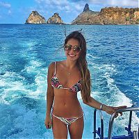 People & Humanity: young summer and bikini beach girls