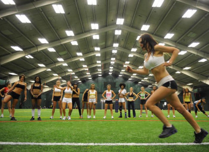 Lingerie Football League girls