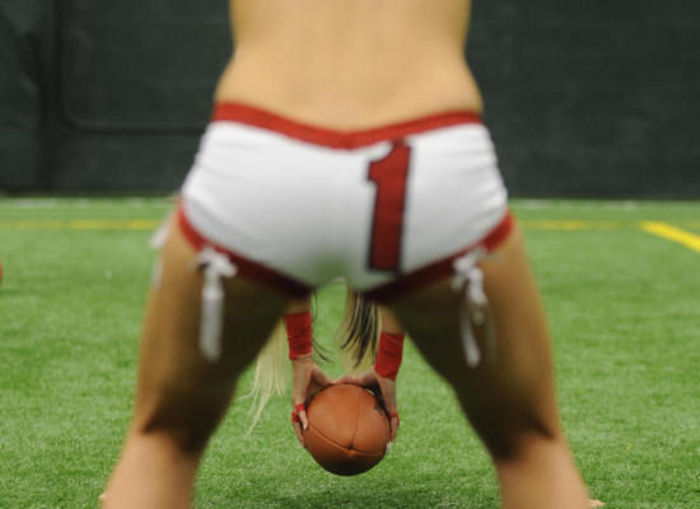 Lingerie Football League girls