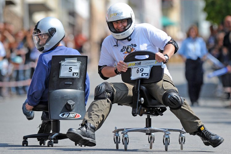 German Office Chair Racing Championship