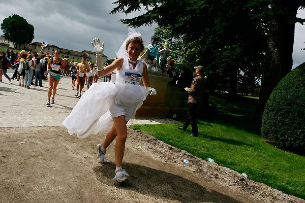 The London Marathon, dedicated to the Olympic Games in 2012