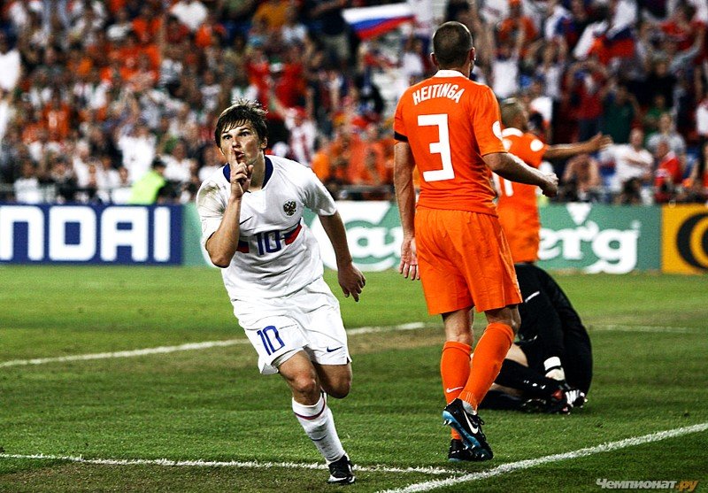 Russia defeated the Netherlands, European Championship 2008