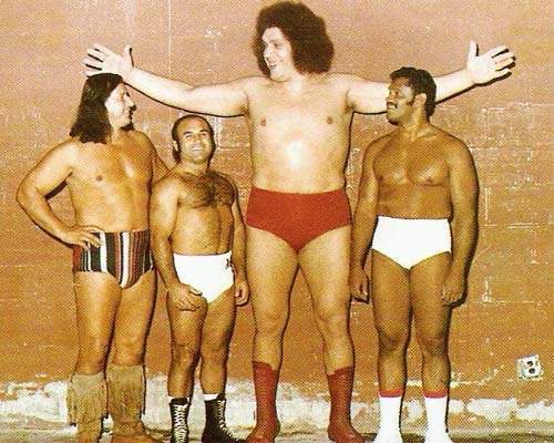 Andre Giant (Andre Rene Russimov), born in Grenoble, France 19 May 1946.