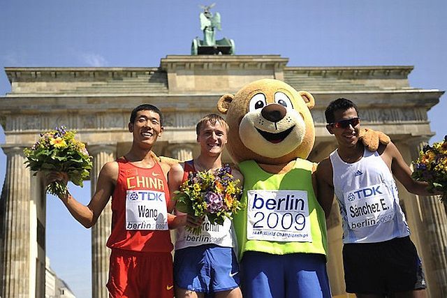 Athletics Berlin 2009 moments