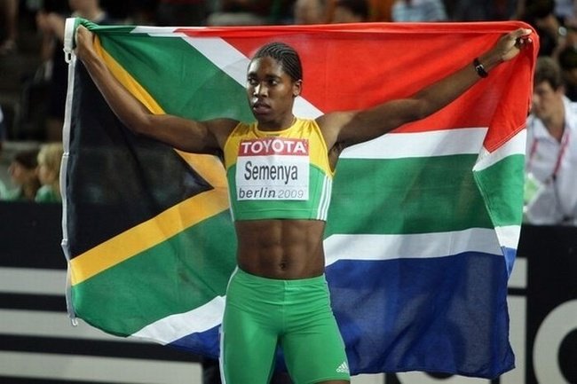 Custer Semen, South African woman runner