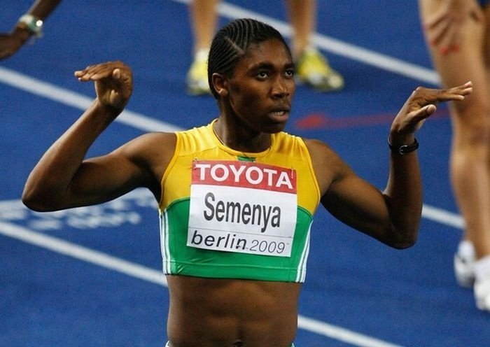 Custer Semen, South African woman runner