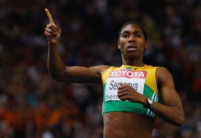 Custer Semen, South African woman runner