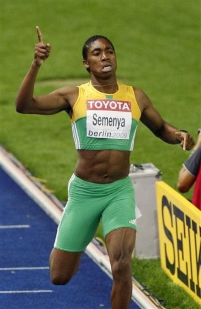 Custer Semen, South African woman runner