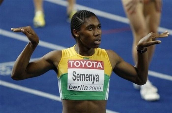 Custer Semen, South African woman runner