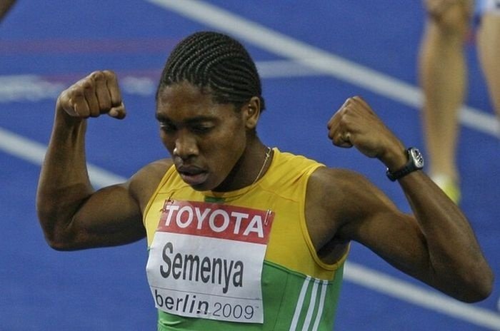 Custer Semen, South African woman runner