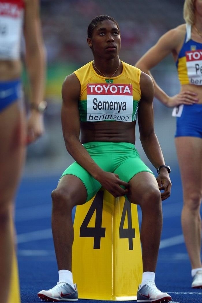 Custer Semen, South African woman runner