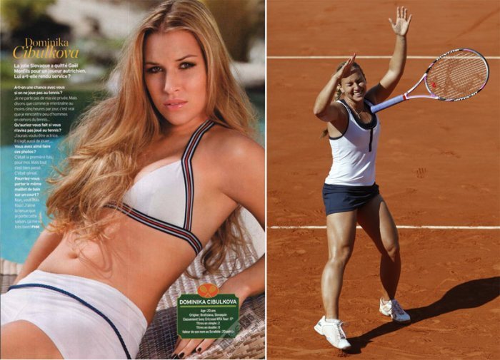 top tennis babes