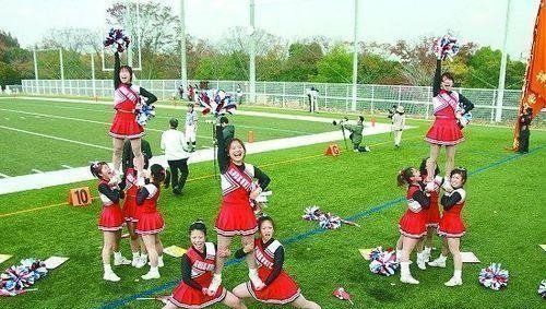 asian cheerleader girls